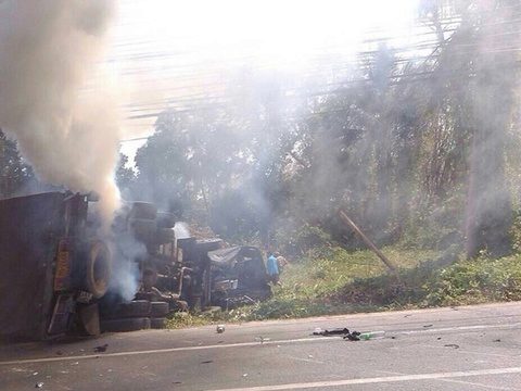 One killed 3 injured in multi-vehicle Phuket crash