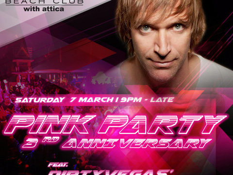 XANA 3rd Pink Party feat. DJ Paul Harris