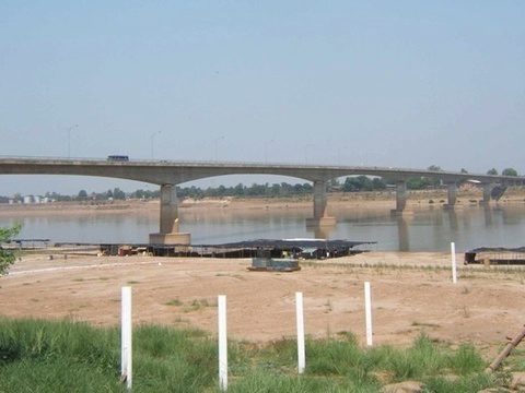 Laos-Myanmar Mekong bridge to be completed next month