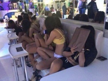 Pattaya Pole Poleaxed: Sky Falls on Skyfall A-Go-Go in Police Raid