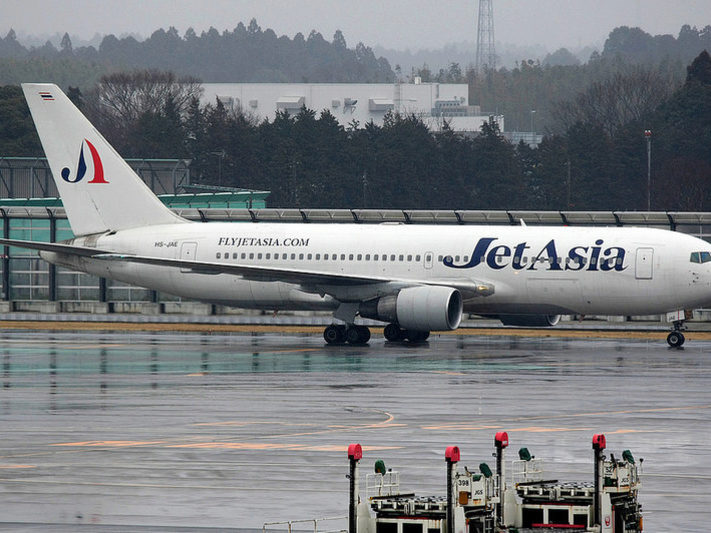 Jet Asia sticks to its routes