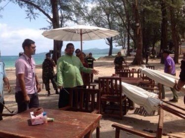 Phuket Officials Won't Make Beach Chair Arrests, Says Governor