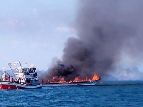 Preliminary investigation shows Krabi ferry fire not caused by careless service