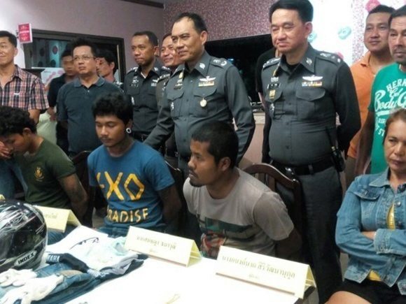 Four arrested for armed robbery of Phuket spa