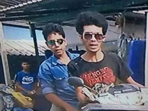 Phuket police look for rock throwing thugs: Video