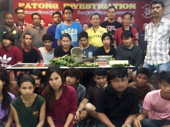 25 people arrested in anti-crime campaign in Phuket