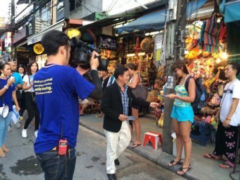 Phuket tourism chief in street publicity to restore tourism confidence