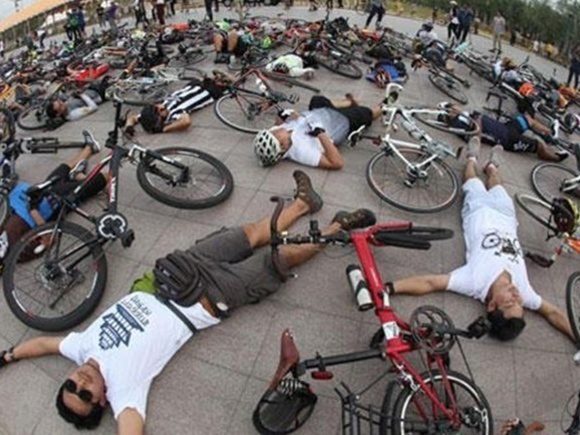 Cyclists equate drink-driving, murder