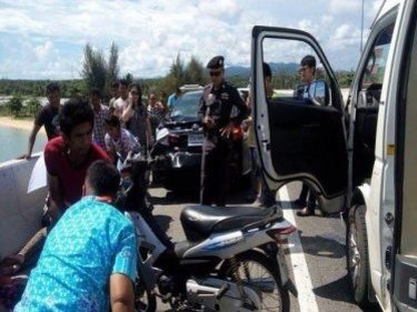 Three Hurt in Phuket Bridge Crash That Replays Deaths of Two Boys