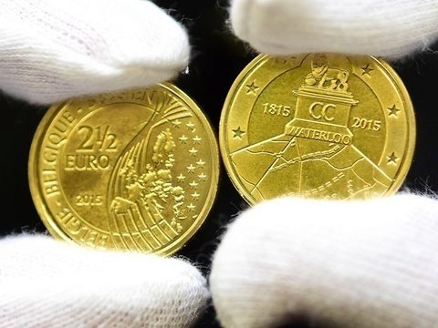 Belgium snubs France with euro coin marking Napoleon defeat