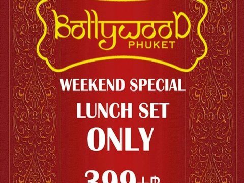 Bollywood Phukets Weekend Special Indian Lunch Set