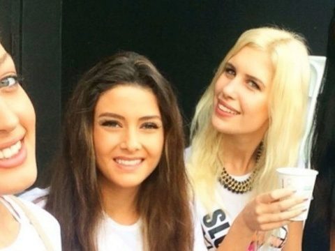 Miss Lebanon in hot water after selfie with Miss Israel